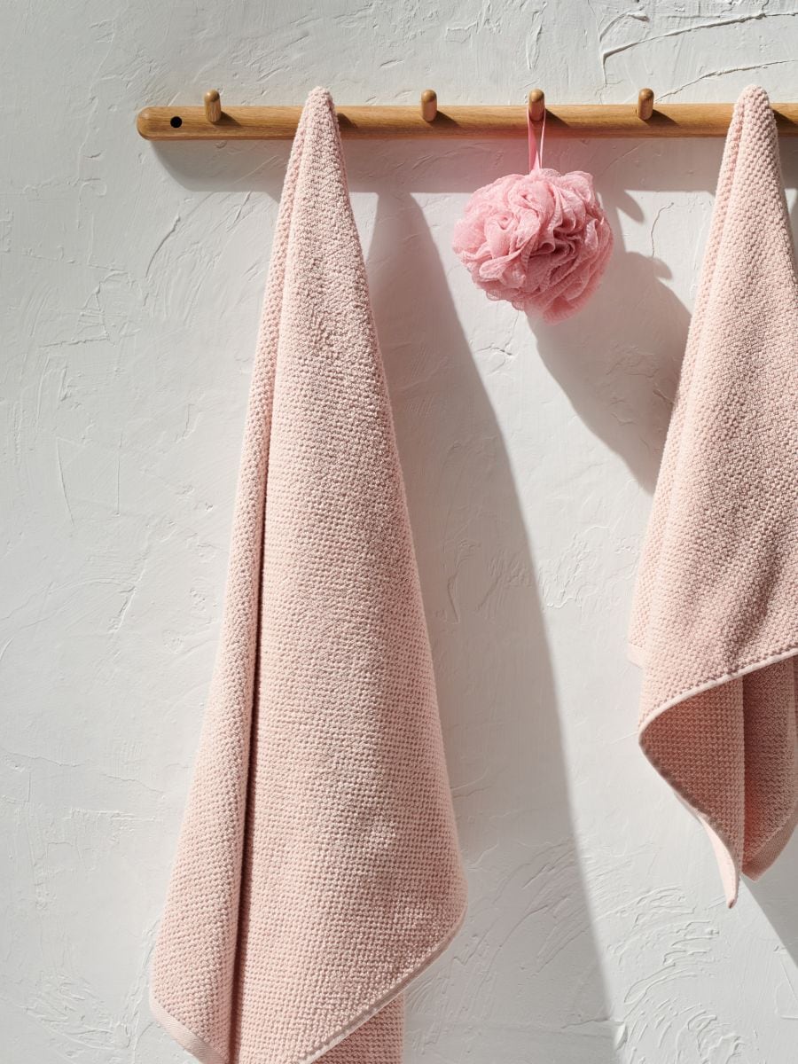 Πετσέτα - ροζ παστελ - SINSAY