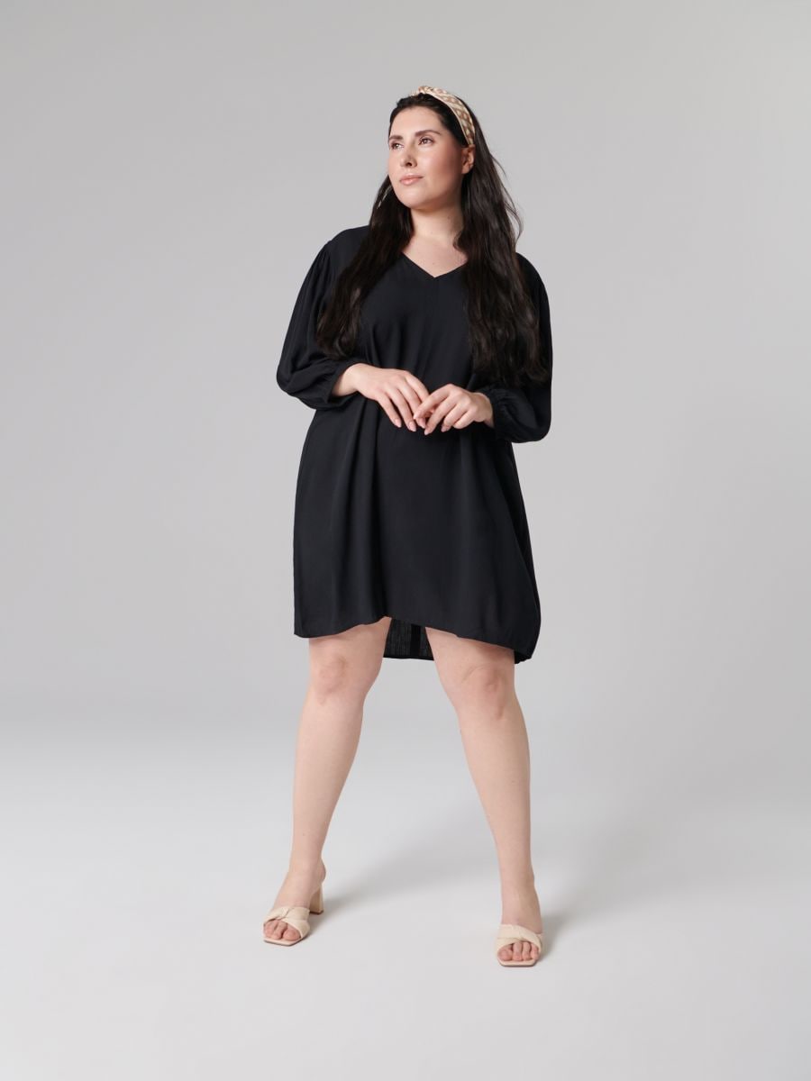 Mini φόρεμα - μαυρο - SINSAY