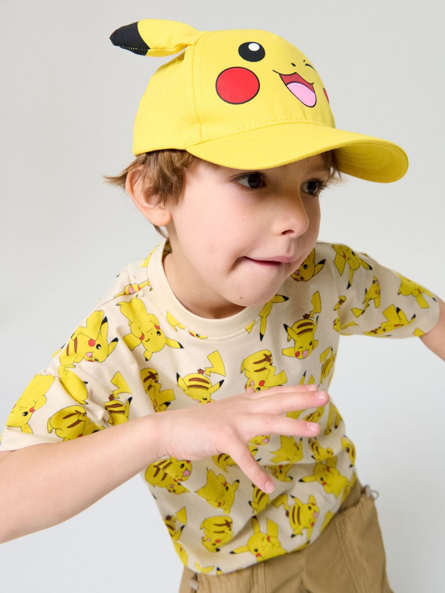 Kapa s šiltom Pokémon - rumena - SINSAY
