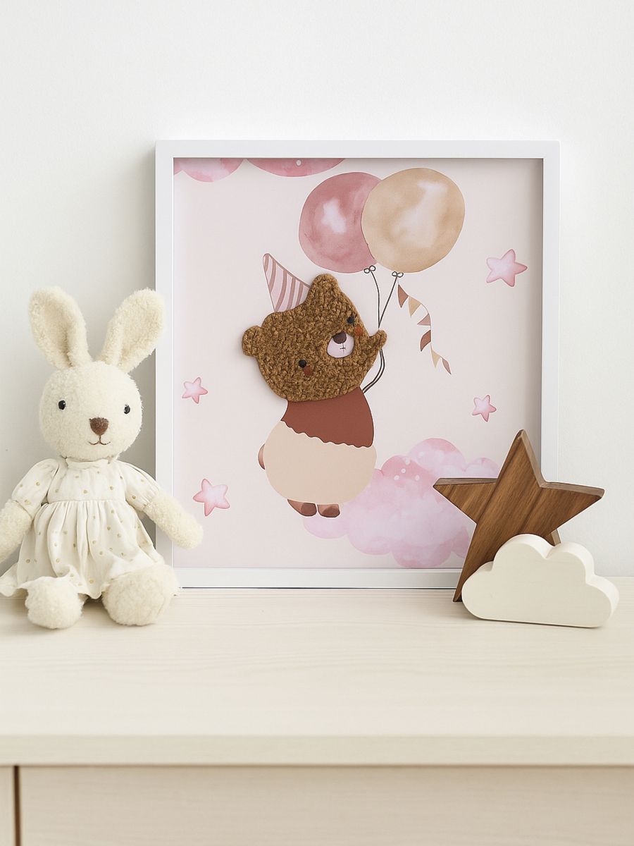 Ram sa grafikom - roze - SINSAY