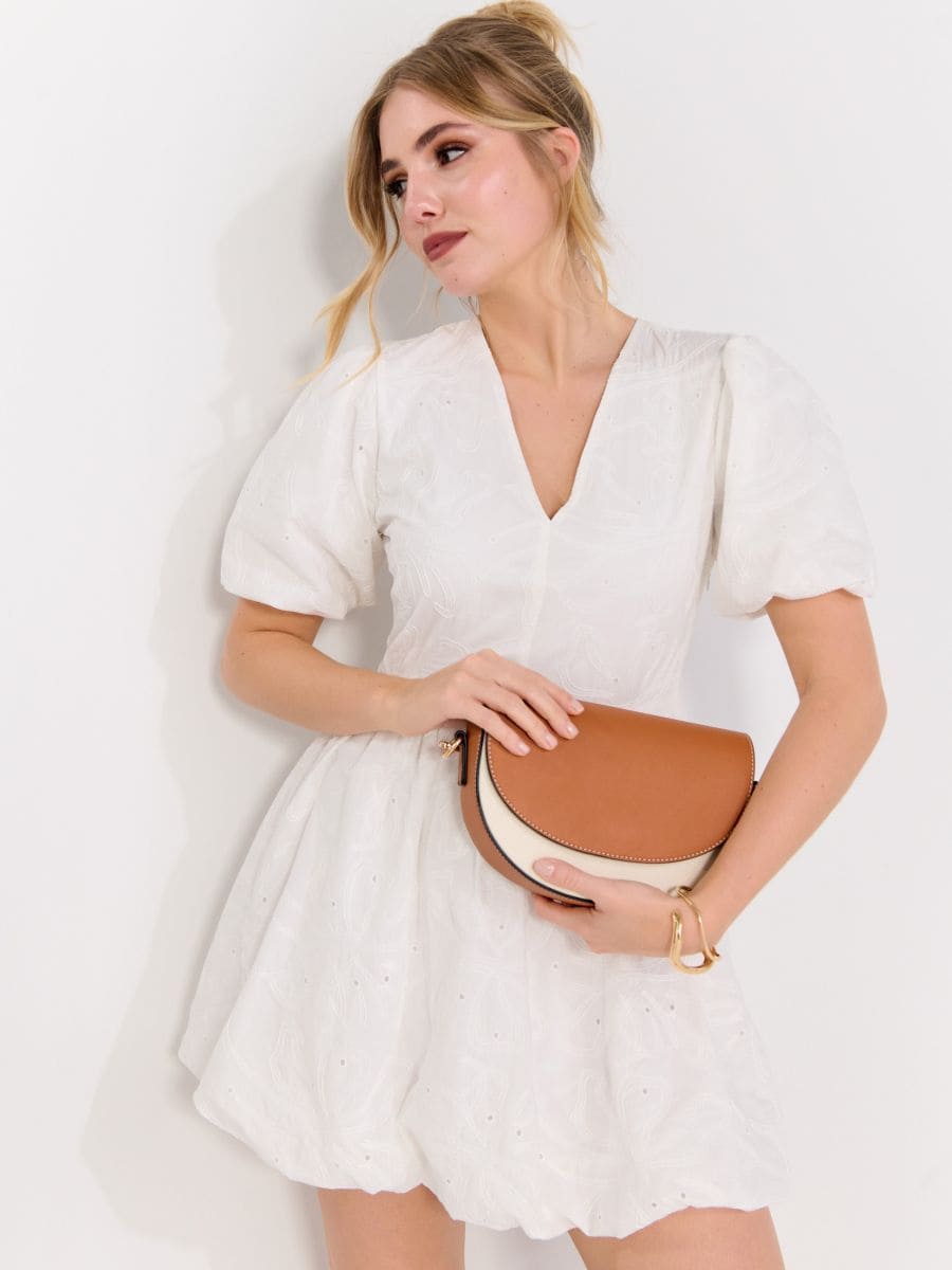 Torebka crossbody - brązowy - SINSAY