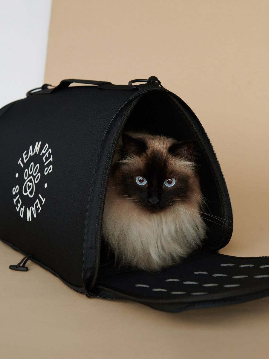 Naminio gyvūno transportavimo krepšys - juoda - SINSAY