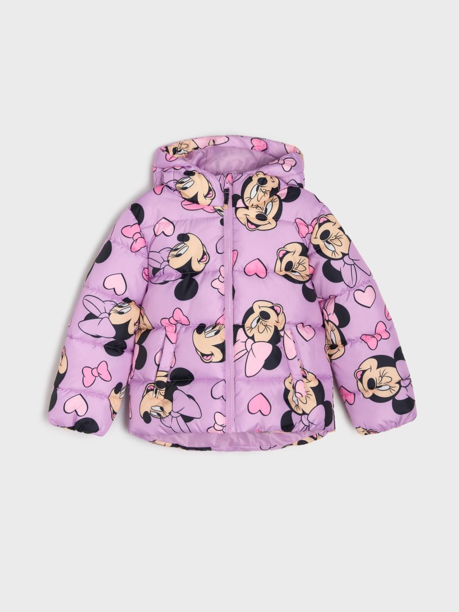 Geacă matlasată cu glugă Minnie Mouse - multicolor - SINSAY