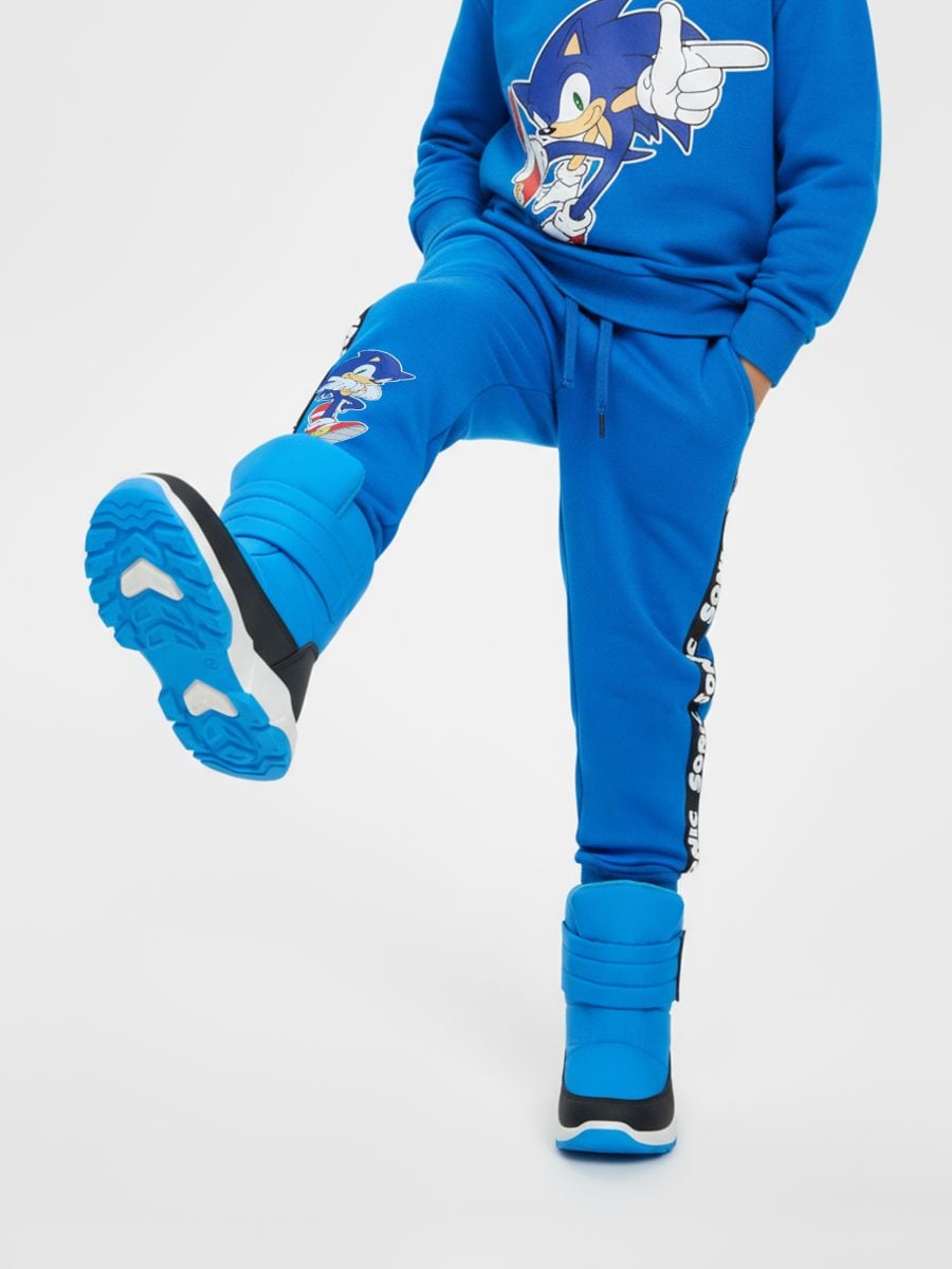 Sněhule Sonic the Hedgehog - světle modrá - SINSAY