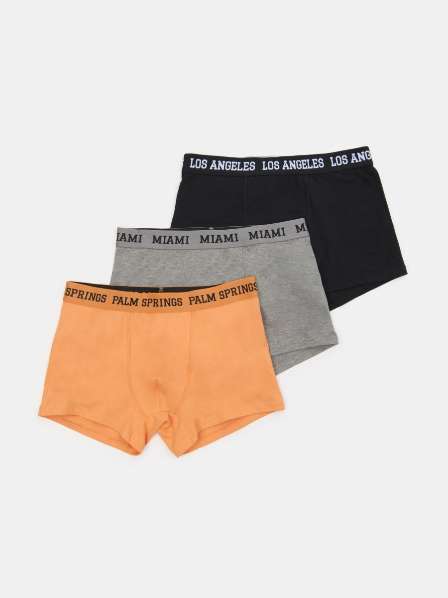 Set de 3 perechi de boxeri - multicolor - SINSAY