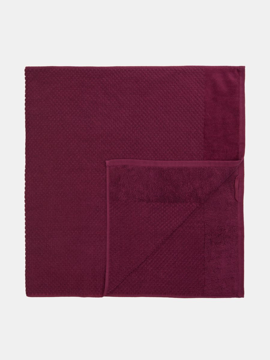 Рушник для обличчя - бордовий - SINSAY