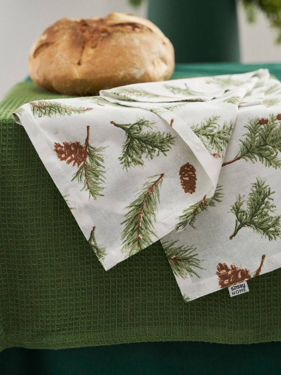 Komplet 2 kuhinjskih krp - zelena - SINSAY