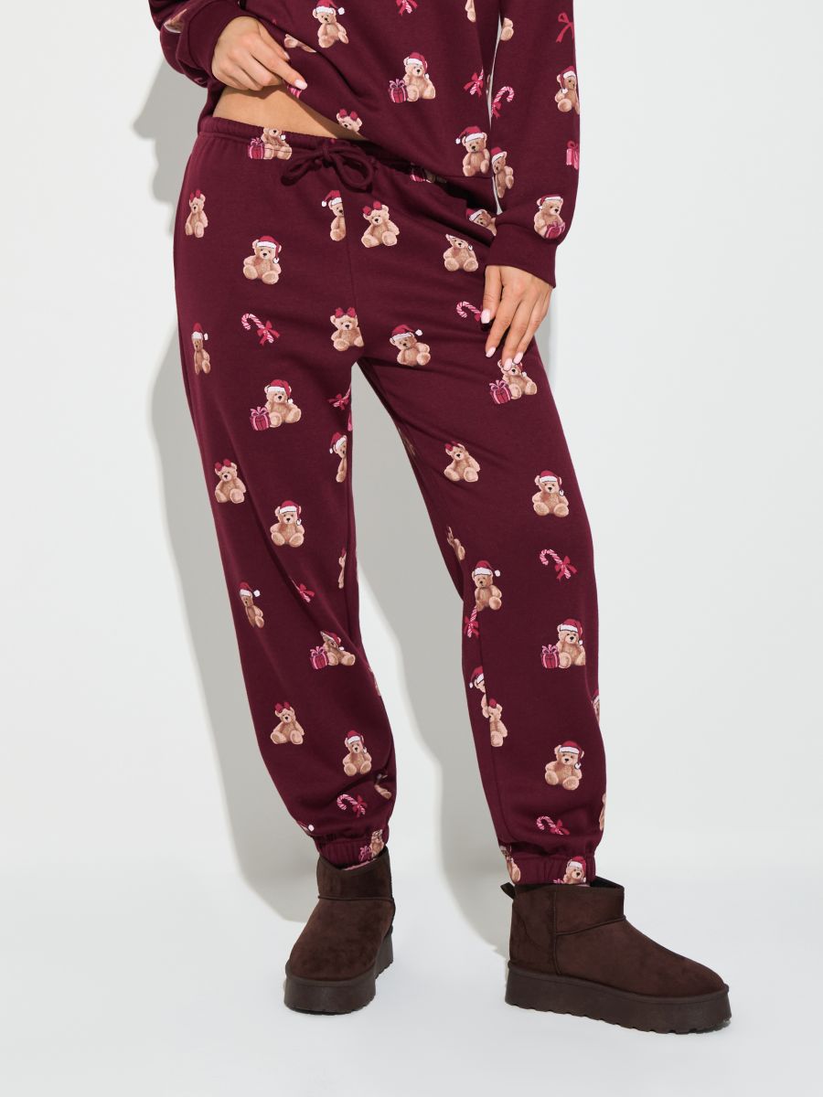 Jogger hlače - kostanjevo - SINSAY