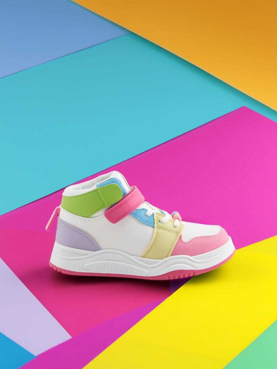 Pantofi sport înalți - multicolor - SINSAY