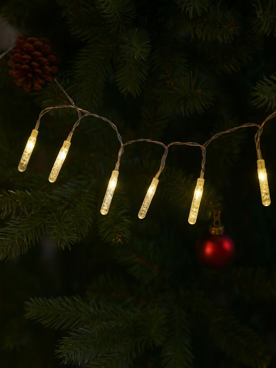 Luminițe LED de Crăciun - alb - SINSAY