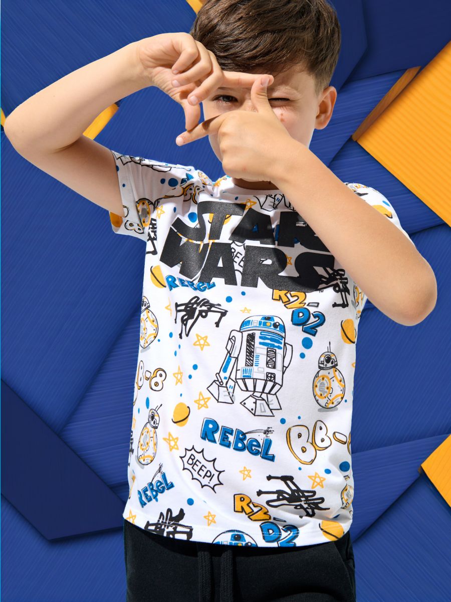 T shirt star wars bambino online