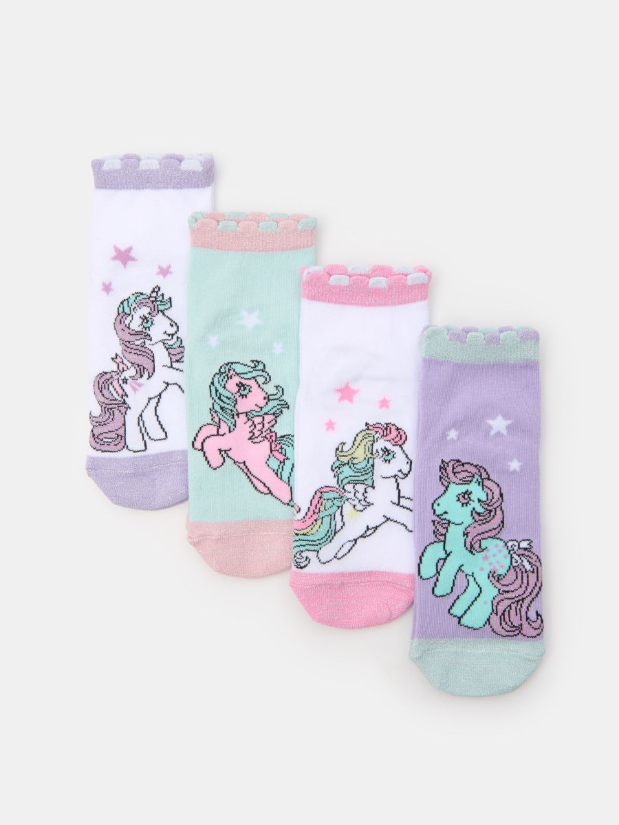 Шкарпетки, 4 пари My Little Pony - різнобарвний - SINSAY