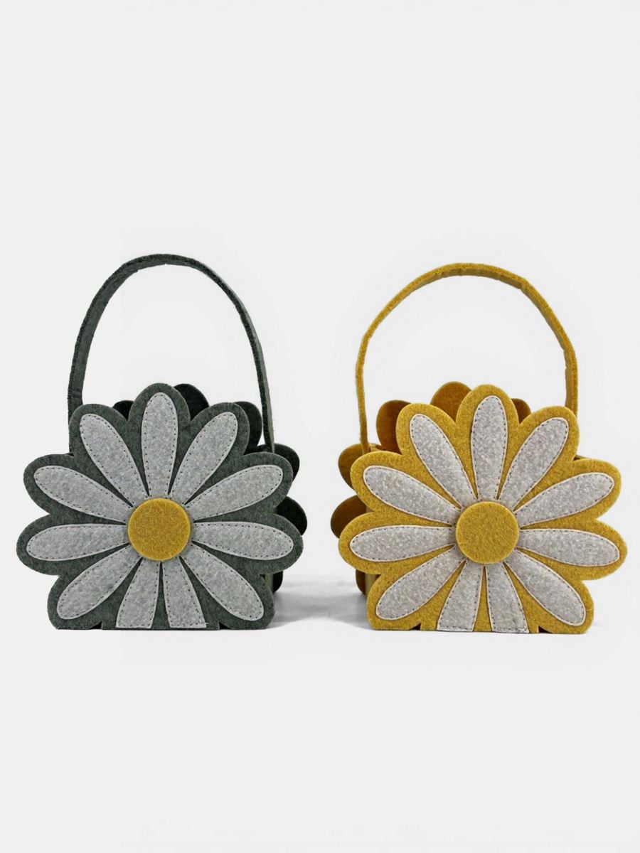 Komplet velikonočnih torbic v obliki rože 2 kosa - večbarvna - SINSAY