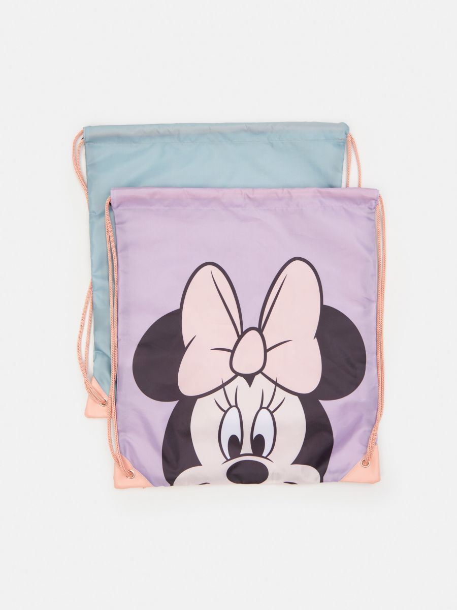 Disney drawstring backpacks 2 pack - lavender - SINSAY