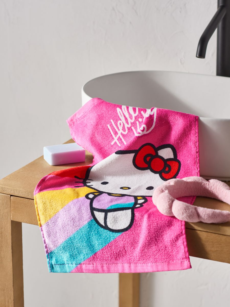 Asciugamano Hello Kitty - rosa - SINSAY