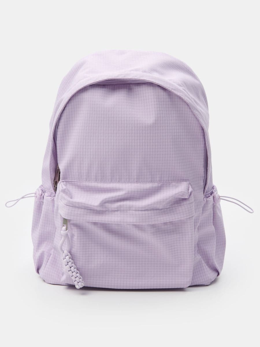 Zaino con tasca per computer portatile - lavanda - SINSAY