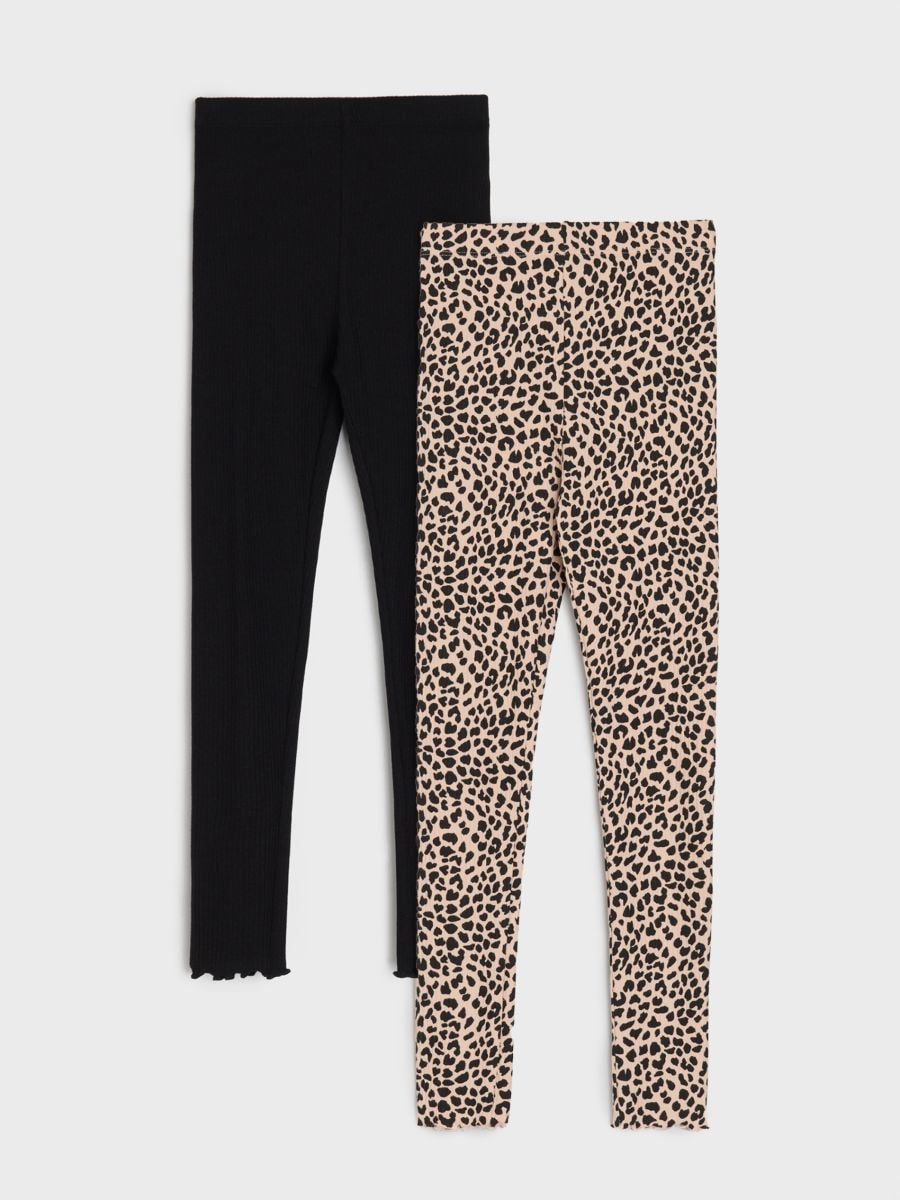 Legginsy 2 pack - wielobarwny - SINSAY