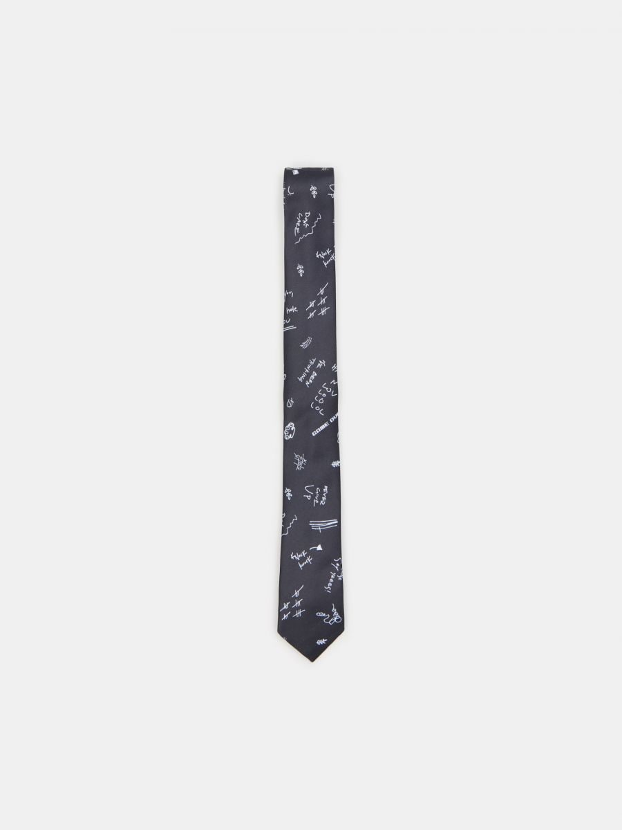Cravată - negru - SINSAY
