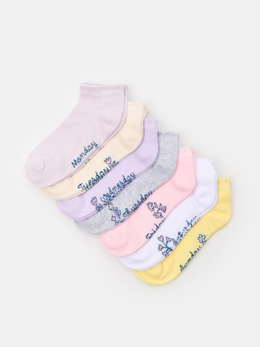 Confezione da 7 paia di calze - multicolor - SINSAY