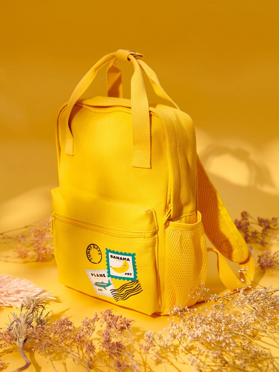 Backpack - yellow - SINSAY