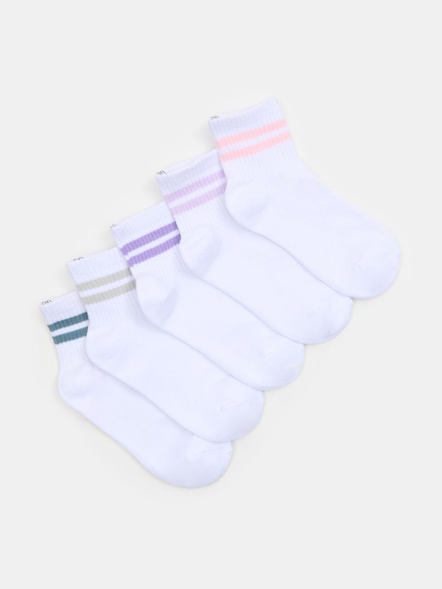 Set de 5 perechi de șosete - multicolor - SINSAY