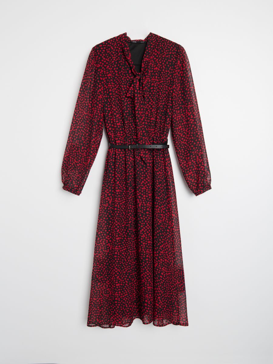 Sukienka maxi szmizjerka - wielobarwny - SINSAY