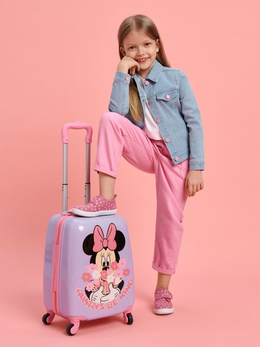 Βαλίτσα Minnie Mouse - μοβ - SINSAY