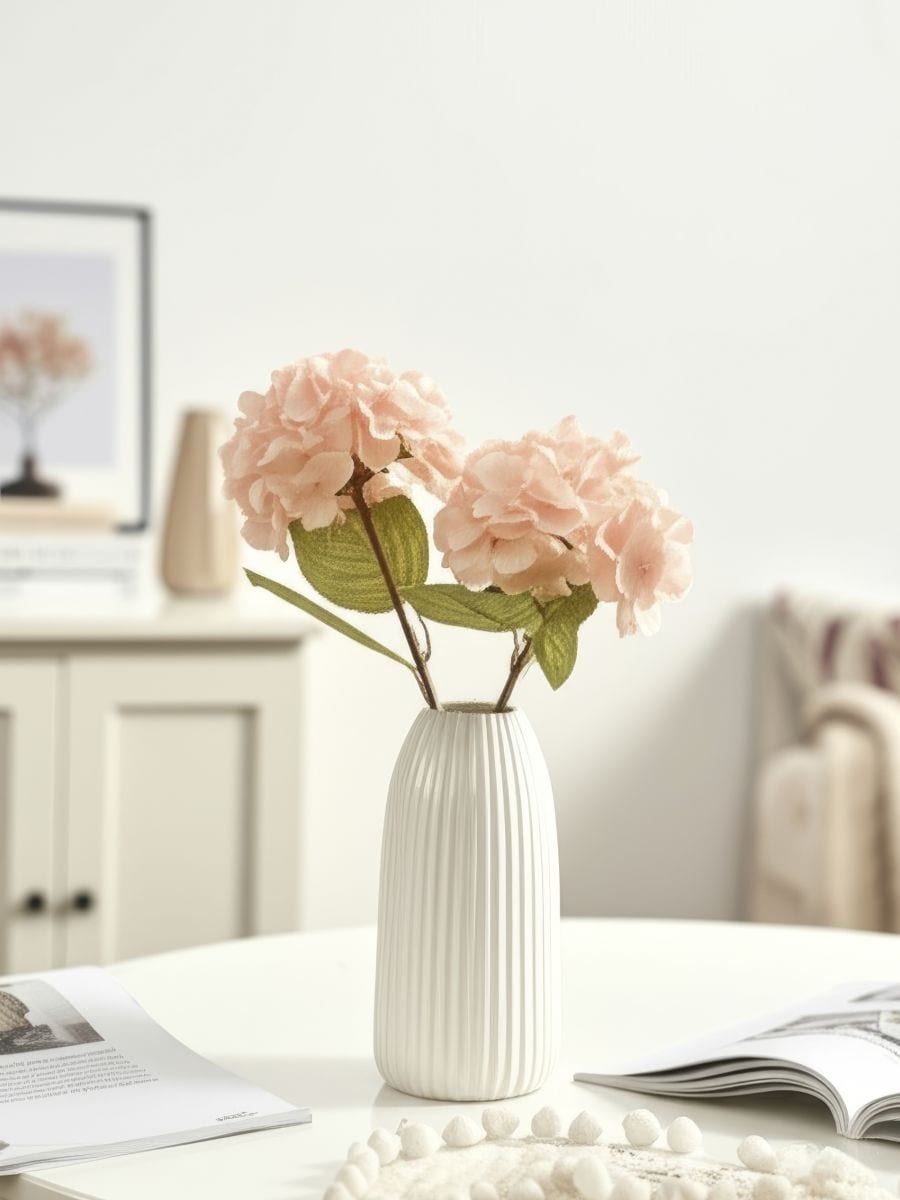 Roślina ozdobna - hortensja - kremowy - SINSAY