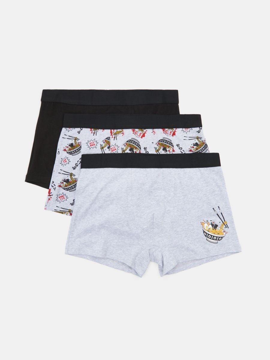 Bokserki Classic 3 pack - wielobarwny - SINSAY