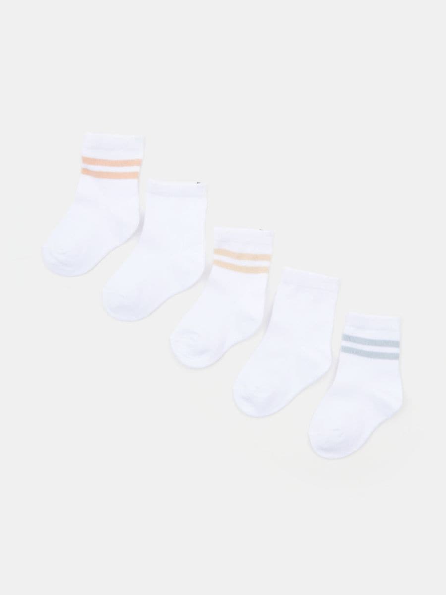 5 kojinių porų pakuotė - multicolor - SINSAY