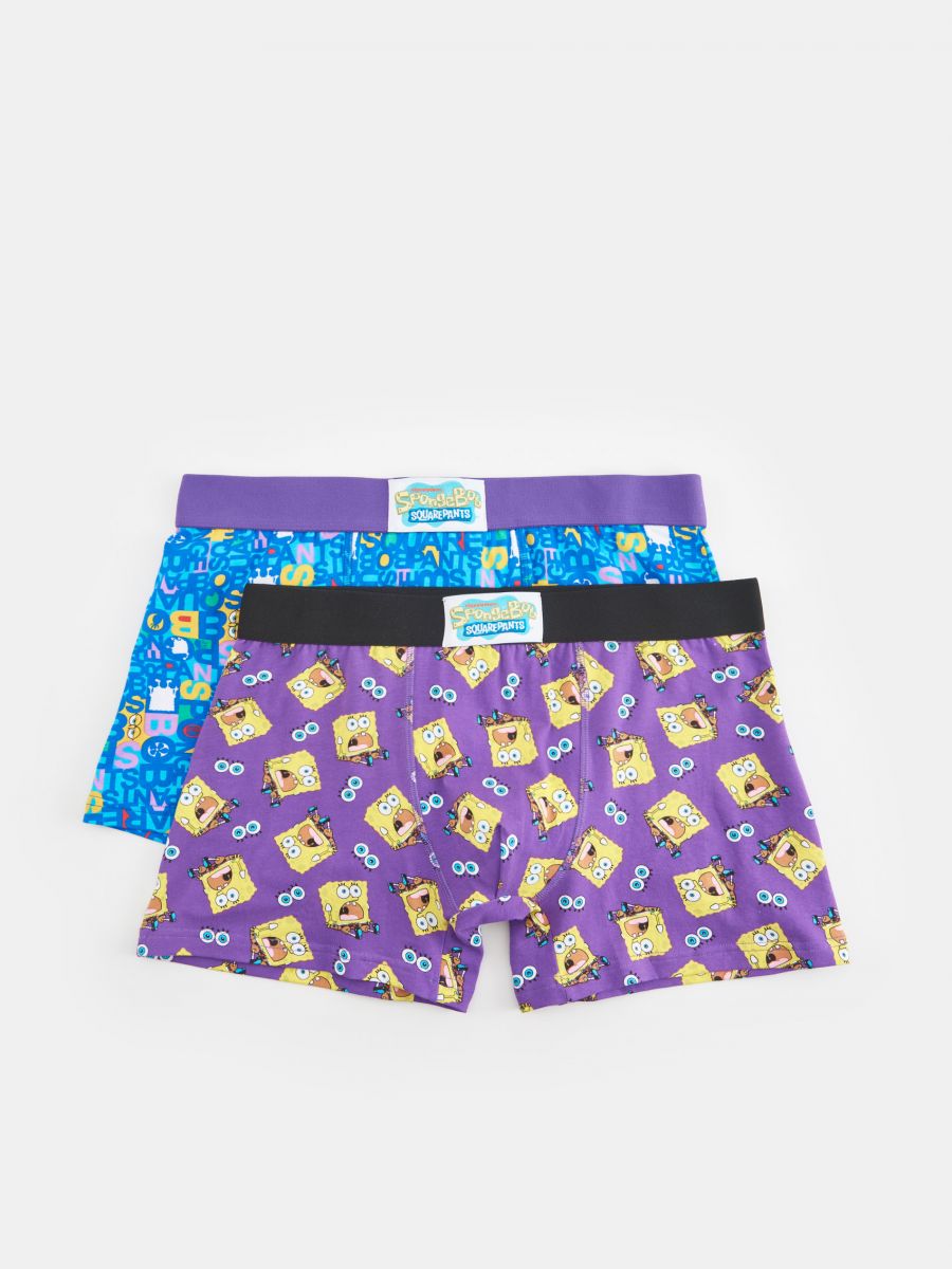 SpongeBob boxers 2 pack Color violet - SINSAY - 6934F-45X