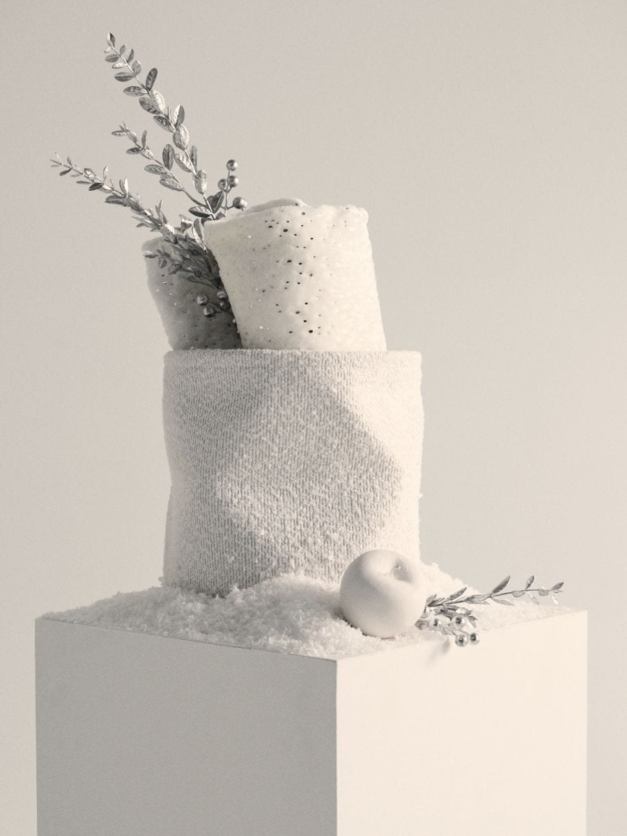 Košara za shranjevanje - bela - SINSAY