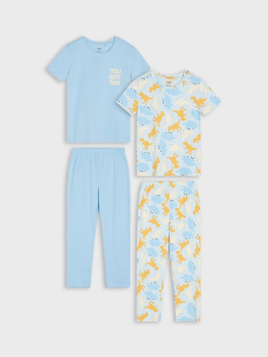 Set de 2 pijamale - light blue - SINSAY