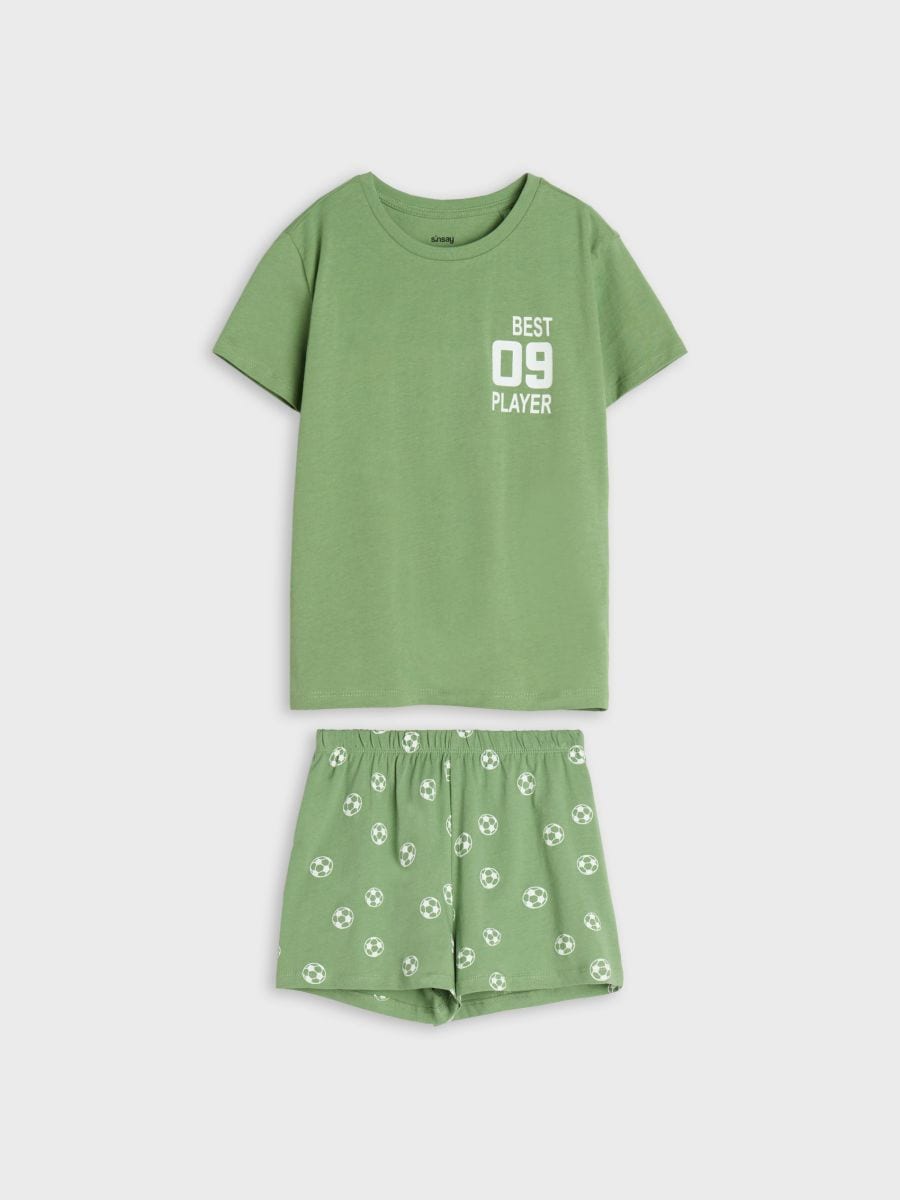Pižama - zelena - SINSAY