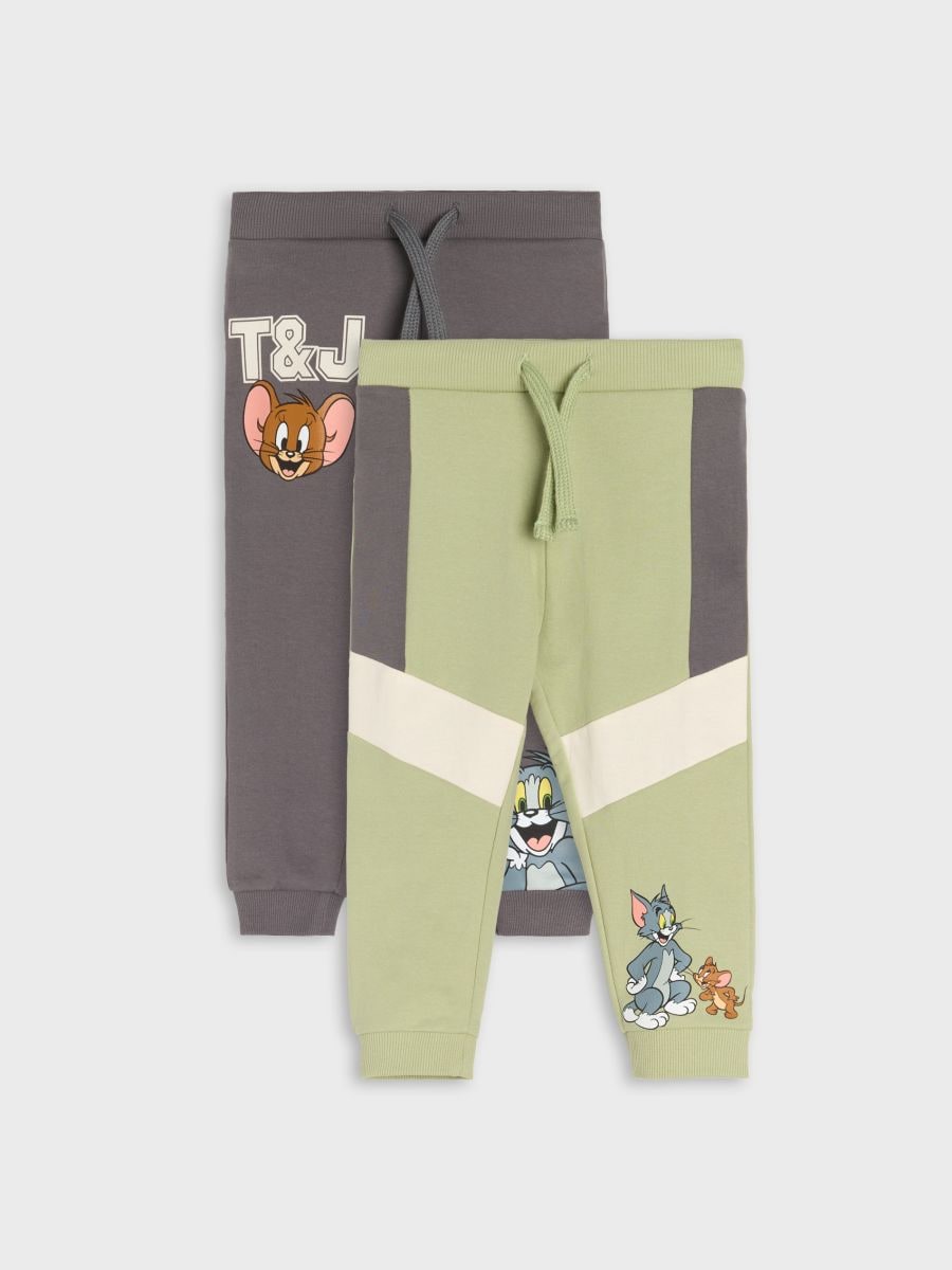 Штани 2 pack Tom & Jerry Core - антрацитовий - SINSAY