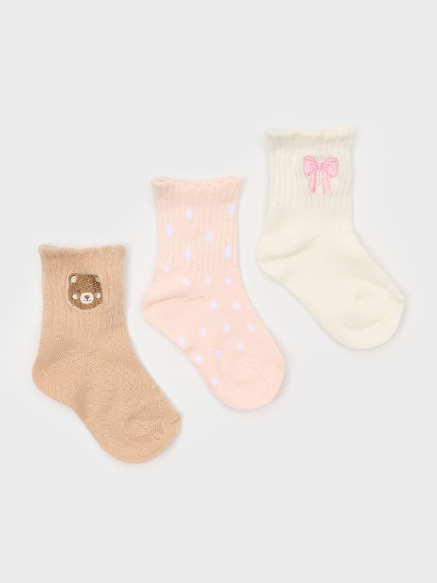 Calzini per neonati confezione da 3 - multicolor - SINSAY