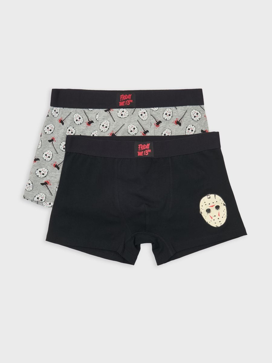 Boxerky Friday the 13th 2 pack - viacfarebná - SINSAY