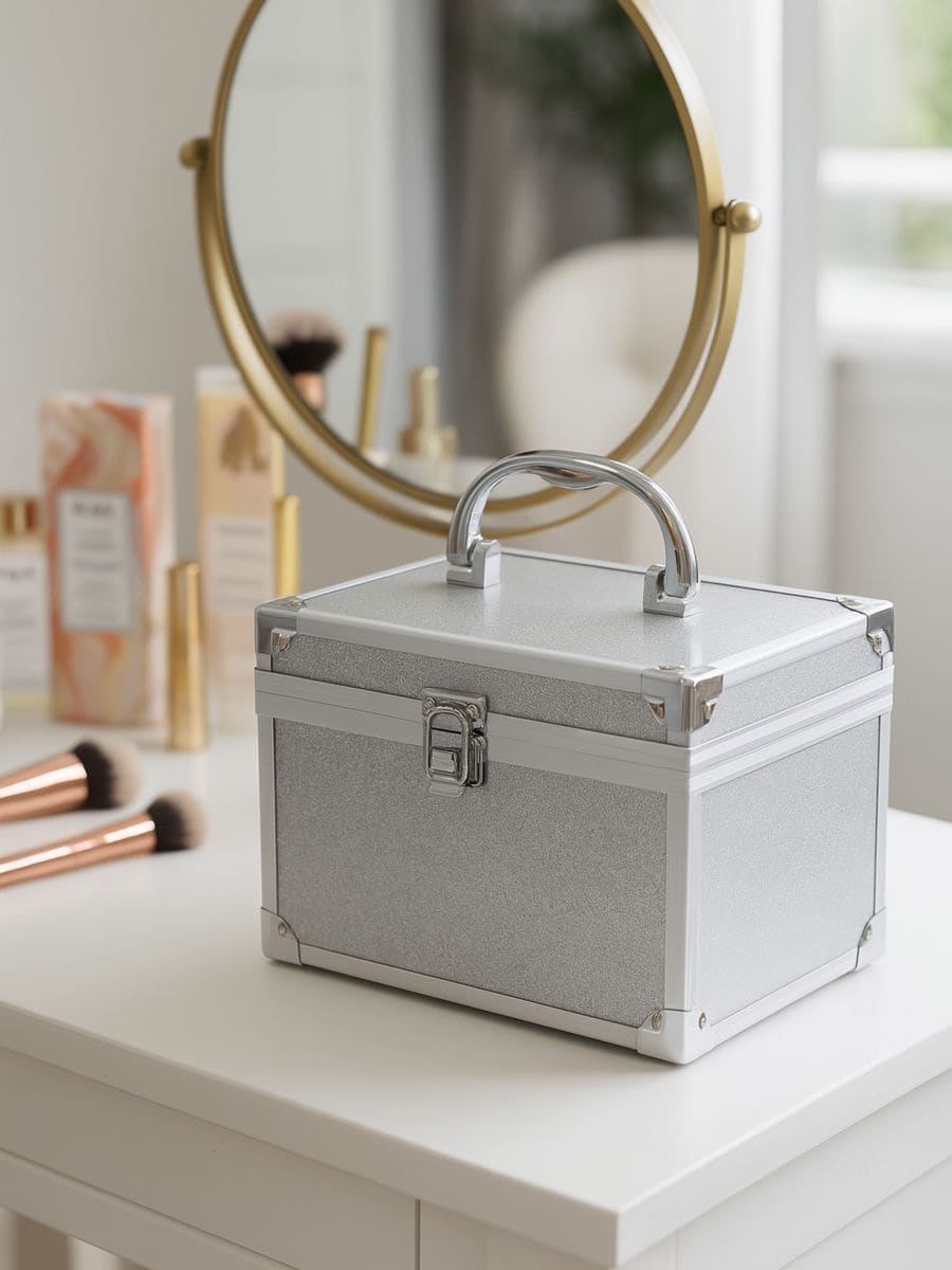 Organizator za kozmetičke proizvode - siva - SINSAY