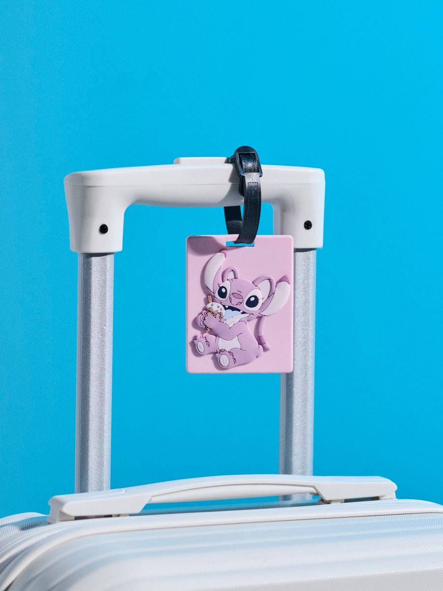 Tag za prtljag Stitch - roze - SINSAY