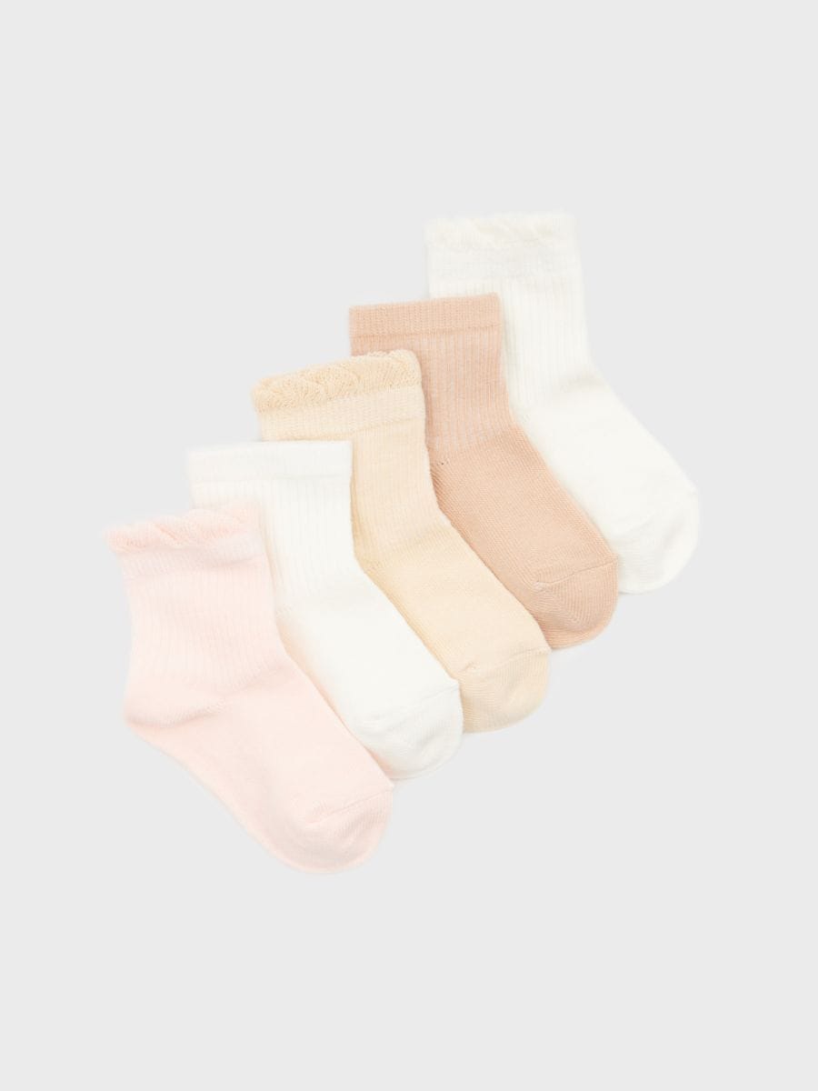 Skarpetki 5 pack - wielobarwny - SINSAY