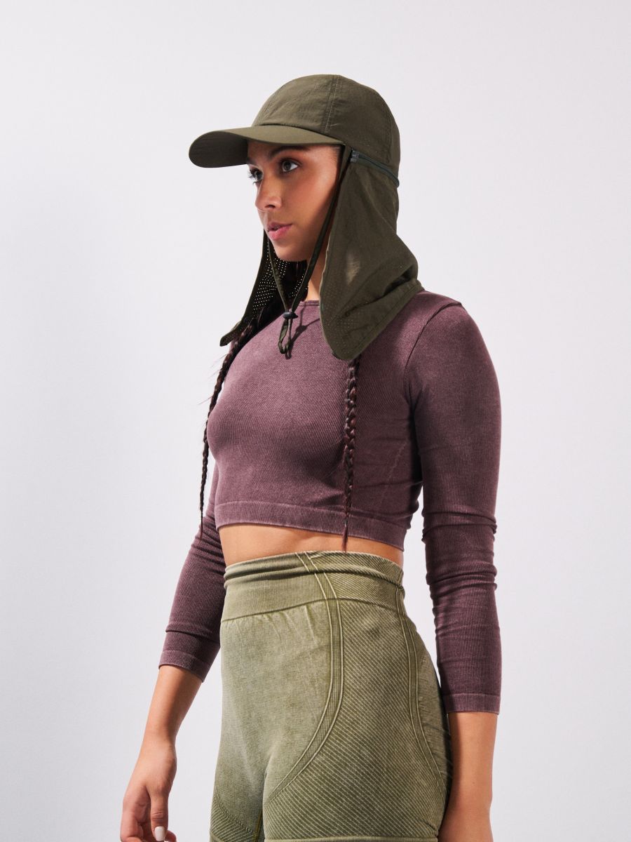 Beanie - pruunikasroheline - SINSAY