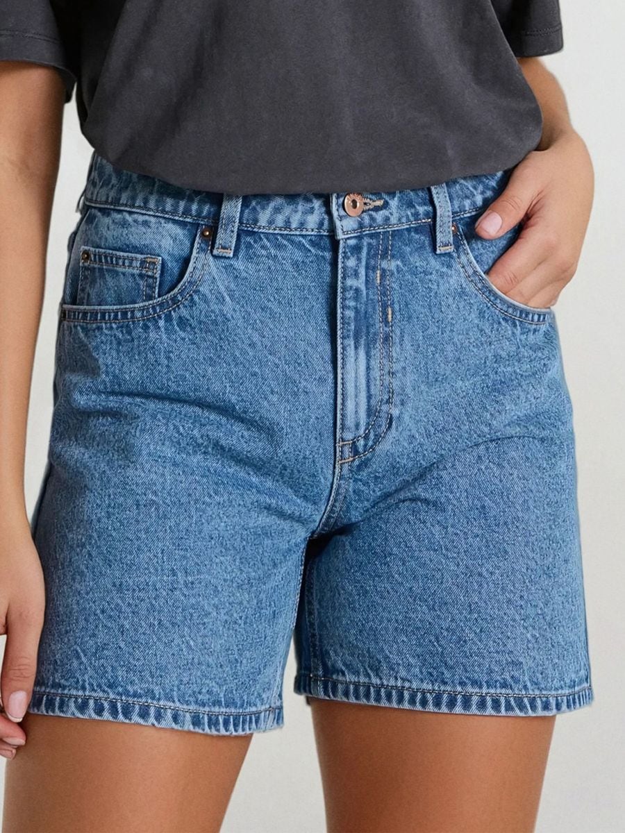 Jeans-Bermudas - Navy - SINSAY
