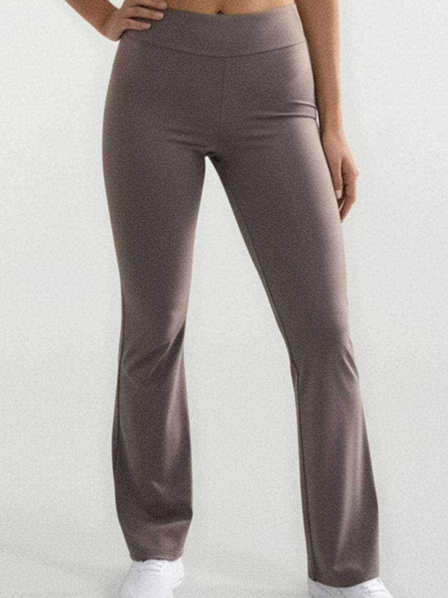 Spordilised flare legginsid - nisukollane - SINSAY