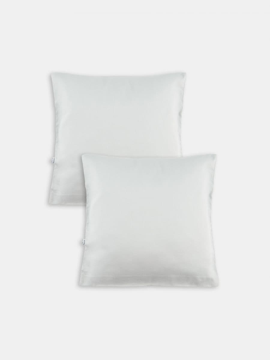Pillowcases 2 pack - light grey - SINSAY