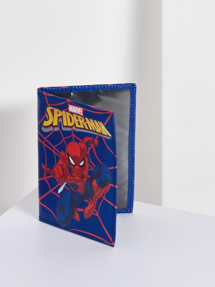 Etui na paszport Spider-Man - granatowy - SINSAY