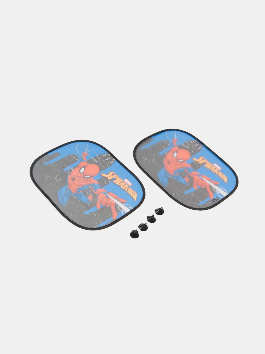 Coperture per finestra 2 pezzi Spider-Man - blu scuro - SINSAY