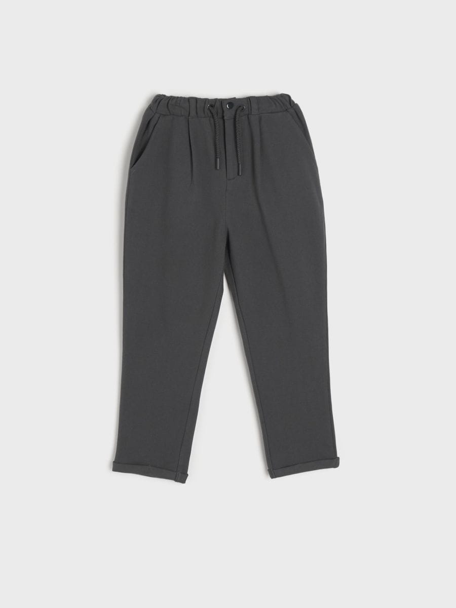 Pantaloni eleganti - grigio scuro - SINSAY
