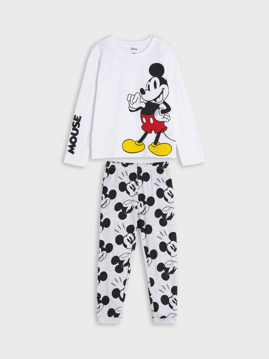 Pyžamo Mickey Mouse - biela - SINSAY