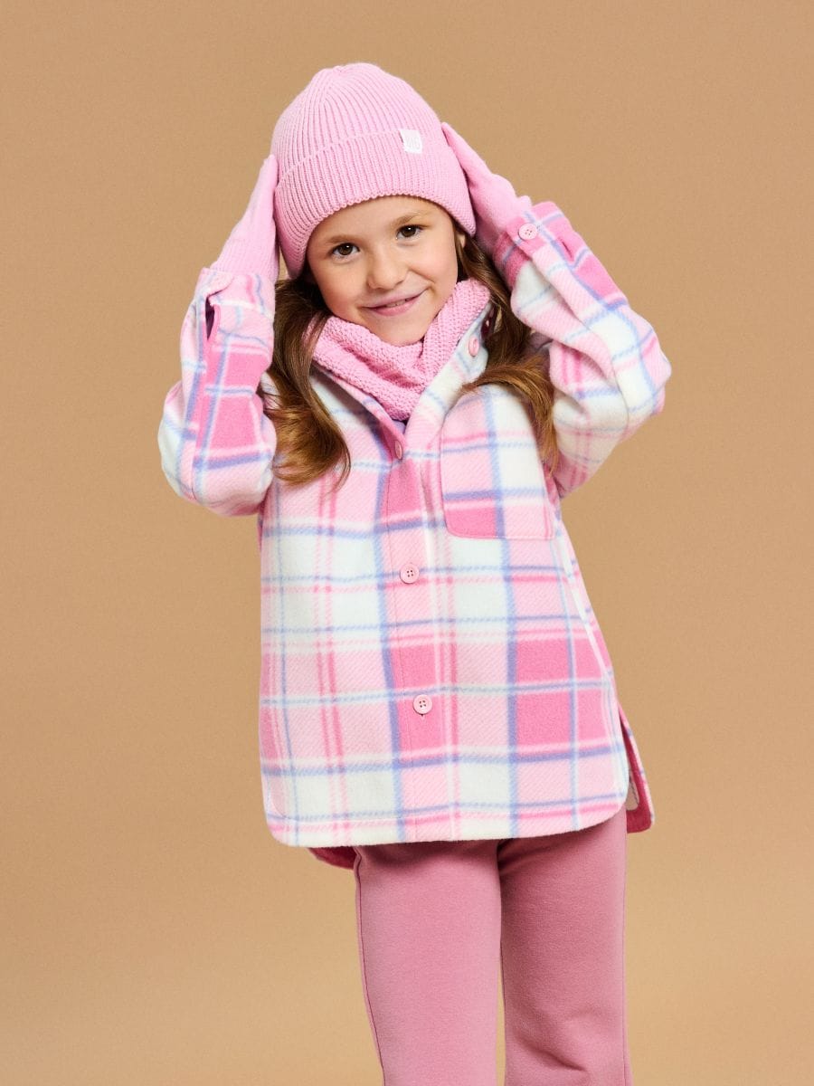 Ruuduline pluus - roosa - SINSAY