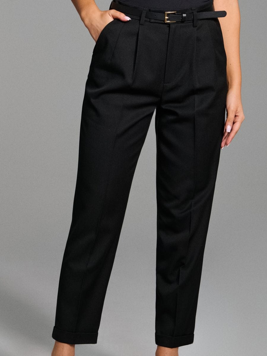 Παντελόνι chino - μαυρο - SINSAY